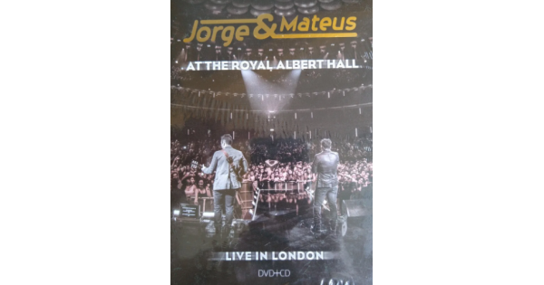 DVD + CD Jorge & Mateus - At The Royal Albert Hall: Live In London